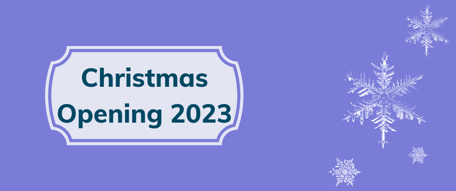 Christmas 2023 opening hours